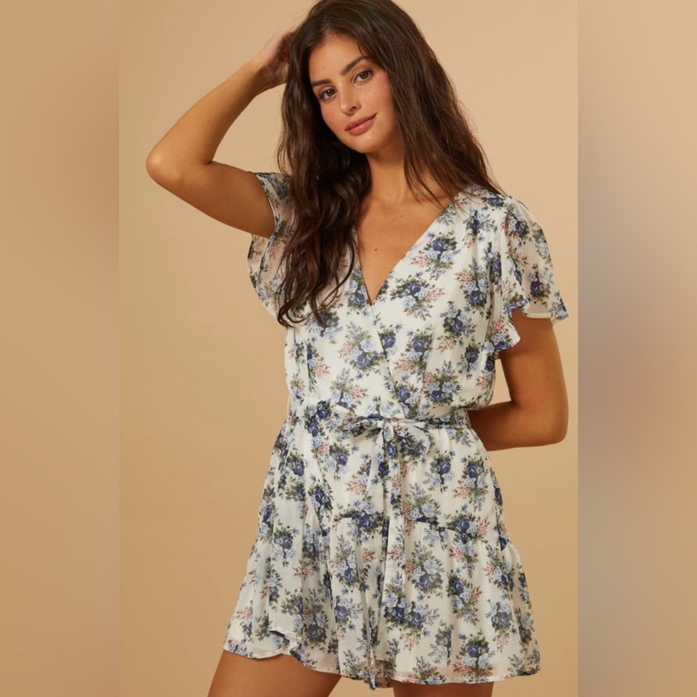 Altar’d State Alexa Floral Romper